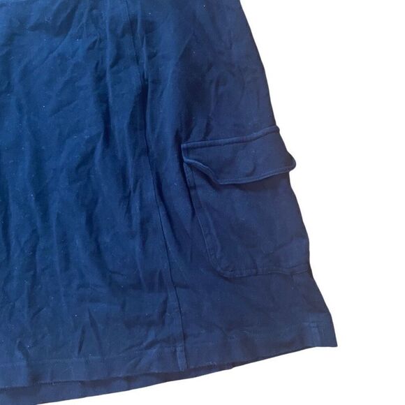 WEEKENDS BY CHICO’S | black stretchy skirt with side pocket size 2 or L - Picture 2 of 6